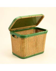 River Bridge Laundry Hamper - Green (synthetic illustration; no displayed measurements)