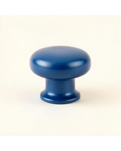 Linden Crest Cabinet Knob Without Packaging - Blue (synthetic illustration; no displayed measurements)