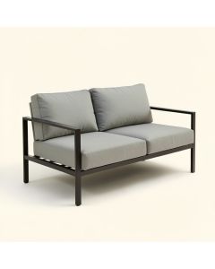 Goshorn Patio Sofa With Cushions (synthetic illustration; no displayed measurements)