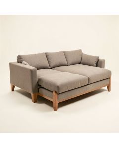 Henriksen 123 '' Wide Sofa & Chaise (synthetic illustration; no displayed measurements)