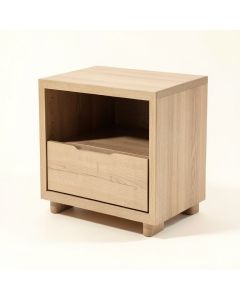 Amisha 1 - Drawer Nightstand In Light Brown (synthetic illustration; no displayed measurements)