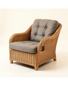 Wister 42 '' Wide Tufted Papasan Chair (synthetic illustration; no displayed measurements)