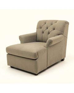 Trotwood Tufted Armless Chaise Lounge (synthetic illustration; no displayed measurements)