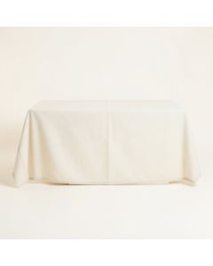 Brook Bridge Flat Bed Sheet - Cream (synthetic illustration; no displayed measurements)