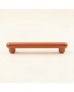 Birch Crossing Cabinet Handle Without Packaging - Terracotta (synthetic illustration; no displayed measurements)