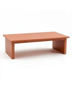 Birch Bluff Desktop Monitor Riser - Terracotta (synthetic illustration; no displayed measurements)