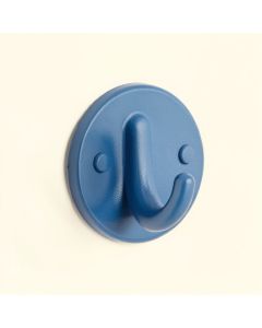 Meadow Bluff Wall-Mounted Robe Hook - Blue (synthetic illustration; no displayed measurements)
