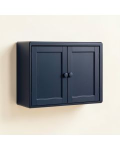 Sage Crossing Wall-Mounted Entry Cabinet - Navy (synthetic illustration; no displayed measurements)