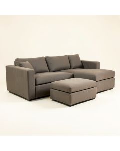 Enyart 134 '' Wide Reversible Modular Sofa & Chaise With Ottoman (synthetic illustration; no displayed measurements)