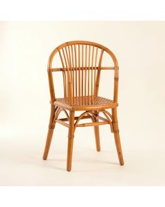 Rowan Bridge Dining Chair - Terracotta (synthetic illustration; no displayed measurements)