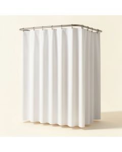 Escarpita Mildew Resist Plastic Solid Shower Curtain Liner (synthetic illustration; no displayed measurements)
