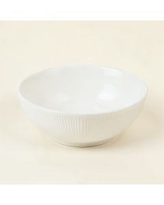 Lake Bend Dining Bowl - White (synthetic illustration; no displayed measurements)