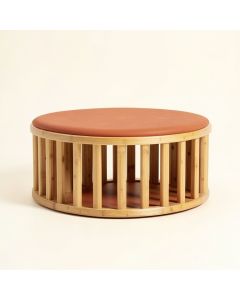 Ridge Crest Shoe Storage Bench - Terracotta (synthetic illustration; no displayed measurements)