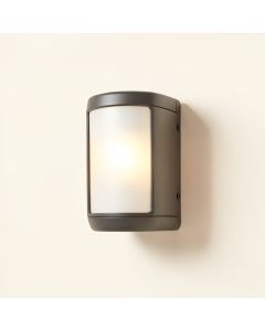 Pursley 13.39 '' H Outdoor Armed Sconce (synthetic illustration; no displayed measurements)