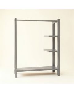Hazel Bend Empty Garment Rack - Gray (synthetic illustration; no displayed measurements)