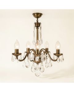 Tyshawn Unique Tiered Chandelier With Crystal Accents (synthetic illustration; no displayed measurements)