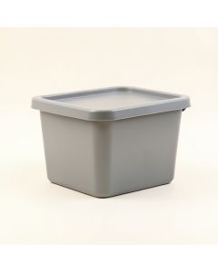 Heath Crest Closed Outdoor Storage Box - Gray (synthetic illustration; no displayed measurements)