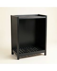 Bay Edge Freestanding Laundry Folding Counter - Black (synthetic illustration; no displayed measurements)