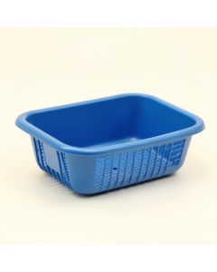Laurel Brook Empty Under-Desk Cable Tray - Blue (synthetic illustration; no displayed measurements)