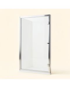 46.5 '' - 48 '' W X 72 '' H Framed Shower Door (synthetic illustration; no displayed measurements)