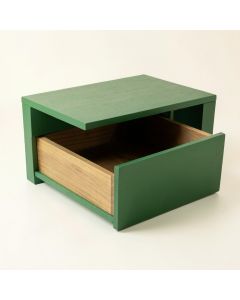 Pine Arc Small-Parts Storage Drawer Cabinet (synthetic illustration; no displayed measurements)