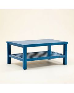 Ridge Bridge Coffee Table - Blue (synthetic illustration; no displayed measurements)