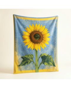 That Sunflower From The Sunflower State By Olena Art Tapestry (synthetic illustration; no displayed measurements)