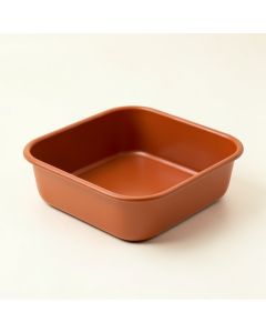 Birch Branch Empty Under-Desk Cable Tray - Terracotta (synthetic illustration; no displayed measurements)