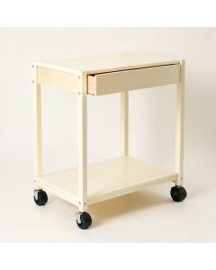 Brook Brook Empty Rolling Workshop Cart - Cream (synthetic illustration; no displayed measurements)