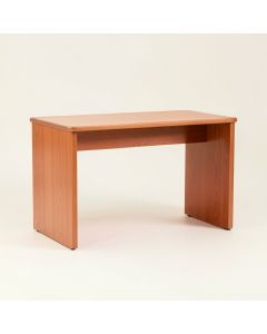 Hazel Arc Writing Desk (synthetic illustration; no displayed measurements)