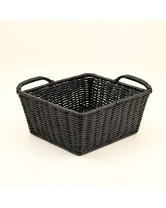 Cliff Bridge Empty Storage Basket - Black (synthetic illustration; no displayed measurements)