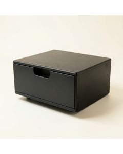 Field Crossing Under-Desk Drawer Unit - Black (synthetic illustration; no displayed measurements)