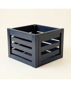 Brook Crest Empty Furniture-Style Pet Crate - Navy (synthetic illustration; no displayed measurements)