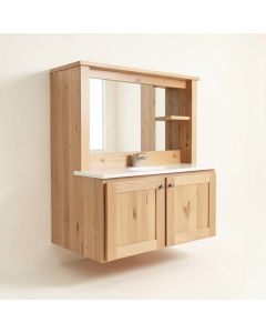 Tribecca 24 '' Wall-Mounted Single Bathroom Vanity Set (synthetic illustration; no displayed measurements)