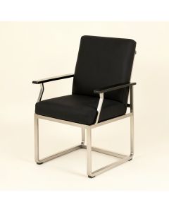 Fashion Casual Lift Chair Office Work Chair Beauty Salon Chair Black (synthetic illustration; no displayed measurements)