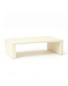 Dune Brook Desktop Monitor Riser - Cream (synthetic illustration; no displayed measurements)
