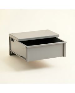 Shore Crest Under-Desk Drawer Unit - Gray (synthetic illustration; no displayed measurements)