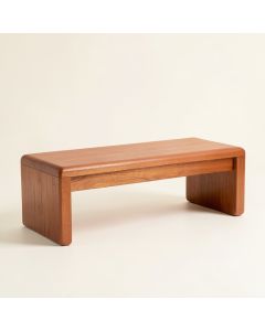 Juniper Bend Indoor Bench - Terracotta (synthetic illustration; no displayed measurements)
