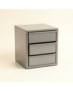Wren Dale Small-Parts Storage Drawer Cabinet - Gray (synthetic illustration; no displayed measurements)