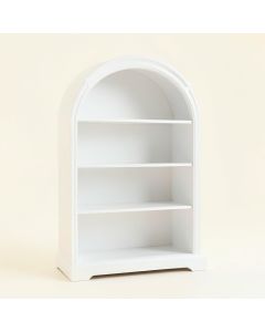 Laurel Crossing Freestanding Bookcase - White (synthetic illustration; no displayed measurements)