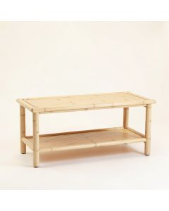 Harbor Brook Indoor Bench - Ivory (synthetic illustration; no displayed measurements)