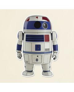 Star Wars Vii R2D2/C3Po/Bb-8 Peel And Stick Giant Wall Decal (synthetic illustration; no displayed measurements)