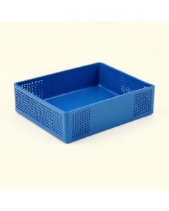 Briar Field Empty Under-Desk Cable Tray - Blue (synthetic illustration; no displayed measurements)