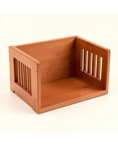 Summit Bridge Empty Furniture-Style Pet Crate - Terracotta (synthetic illustration; no displayed measurements)