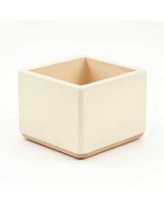 Glen Bridge Empty Raised Planter - Cream (synthetic illustration; no displayed measurements)