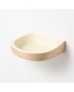 Cliff Dale Wall-Mounted Cat Perch - Cream (synthetic illustration; no displayed measurements)