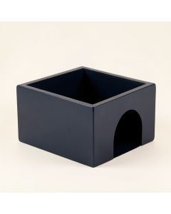 Brook Bridge Empty Furniture-Style Litter Enclosure - Navy (synthetic illustration; no displayed measurements)