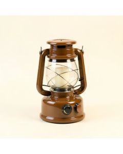 Retro Camper Ceramic Lantern (synthetic illustration; no displayed measurements)