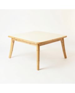 Maple Edge Coffee Table - Cream (synthetic illustration; no displayed measurements)