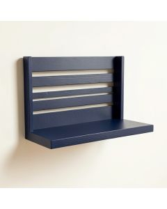 Dune Branch Wall-Mounted Entryway Organizer Shelf - Navy (synthetic illustration; no displayed measurements)